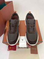 Loro Piana Modular Walk Suede Brown