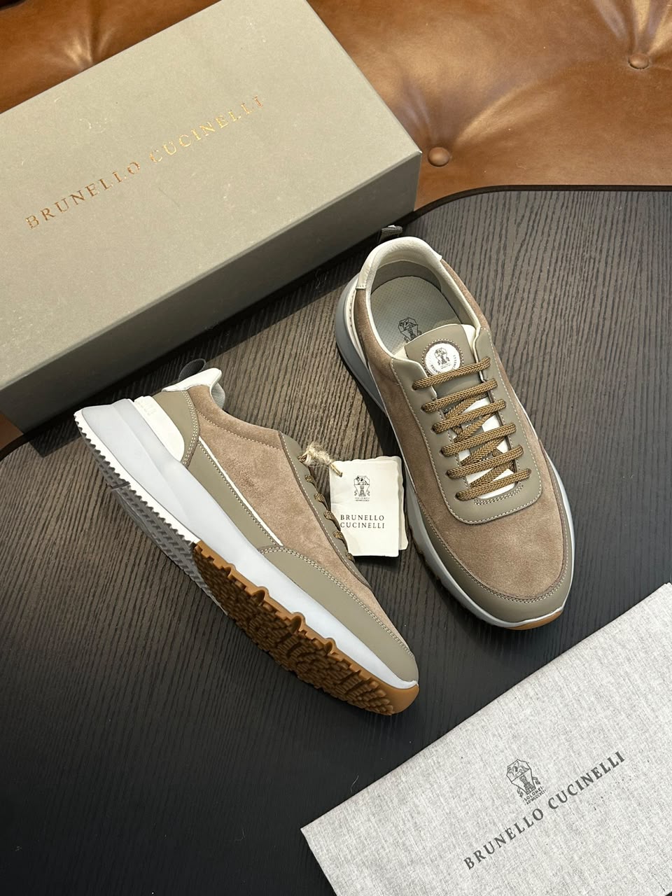 Tênis Brunello Cucinelli Low-Top Runner