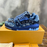 TRAINER Jeans Black Blue