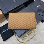 Saint Laurent Shoulder Bag Bege Camel