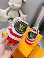 Louis Vuitton Trainer Neon Red