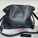 Loewe Flamenco Clutch Bag Black
