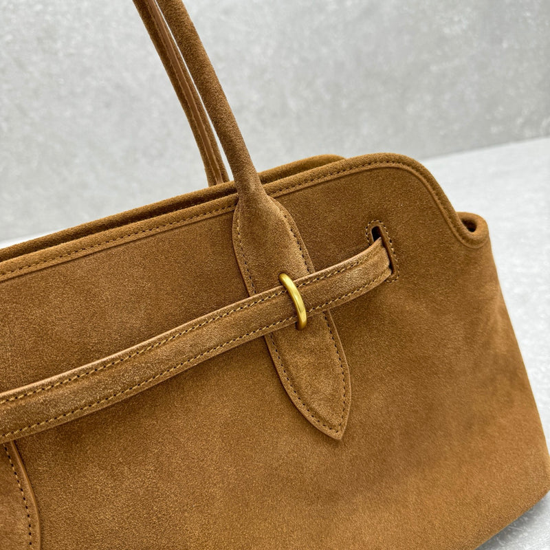 Bolsa Miu Miu Aventure em camurça