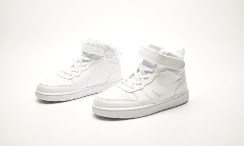 Nike Court Borough Mid 2 White Infantil