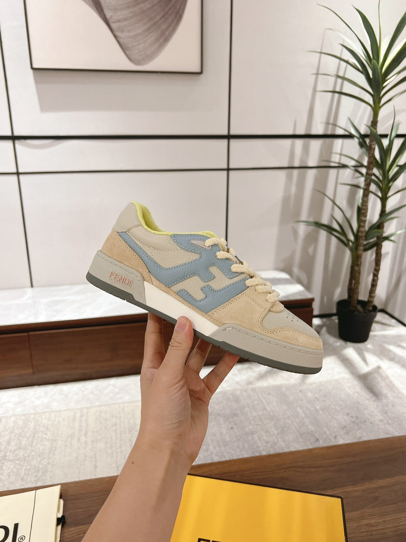 Fendi Match Yellow Suede