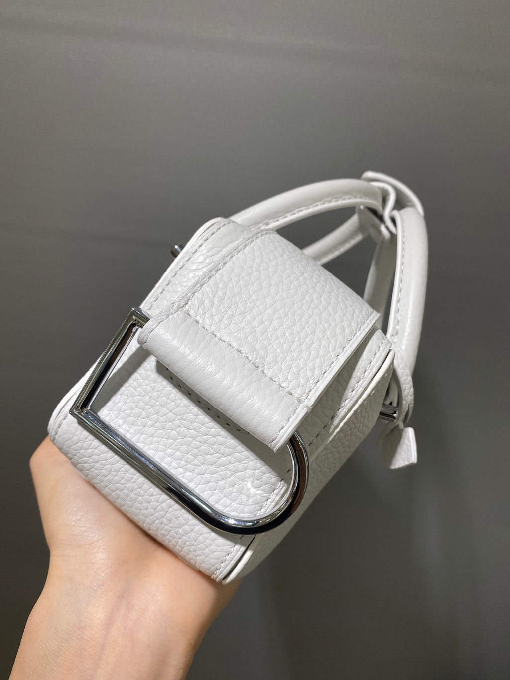 Delvaux Cool Box Nano White