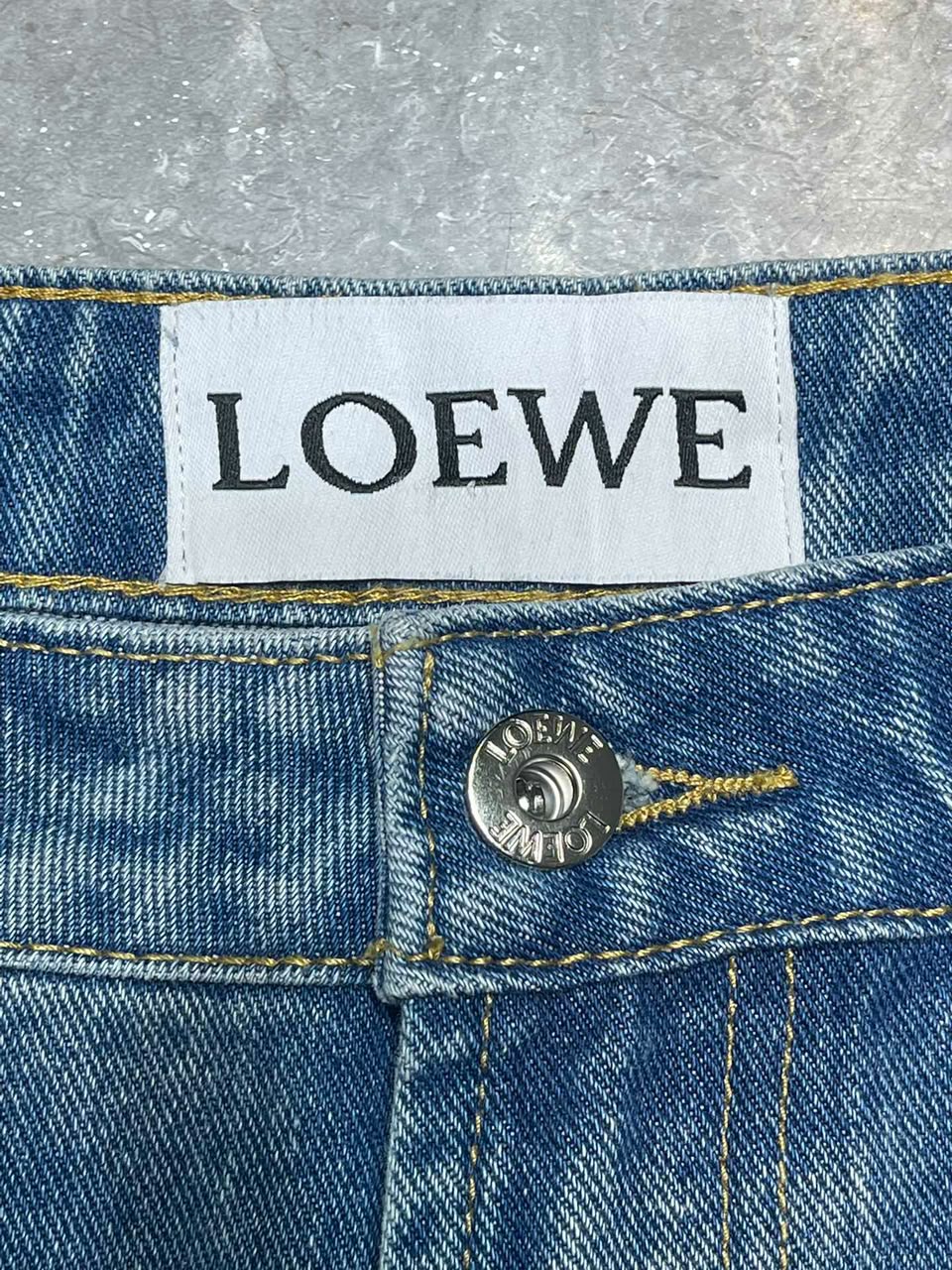 Loewe Anagram Baggy Jeans
