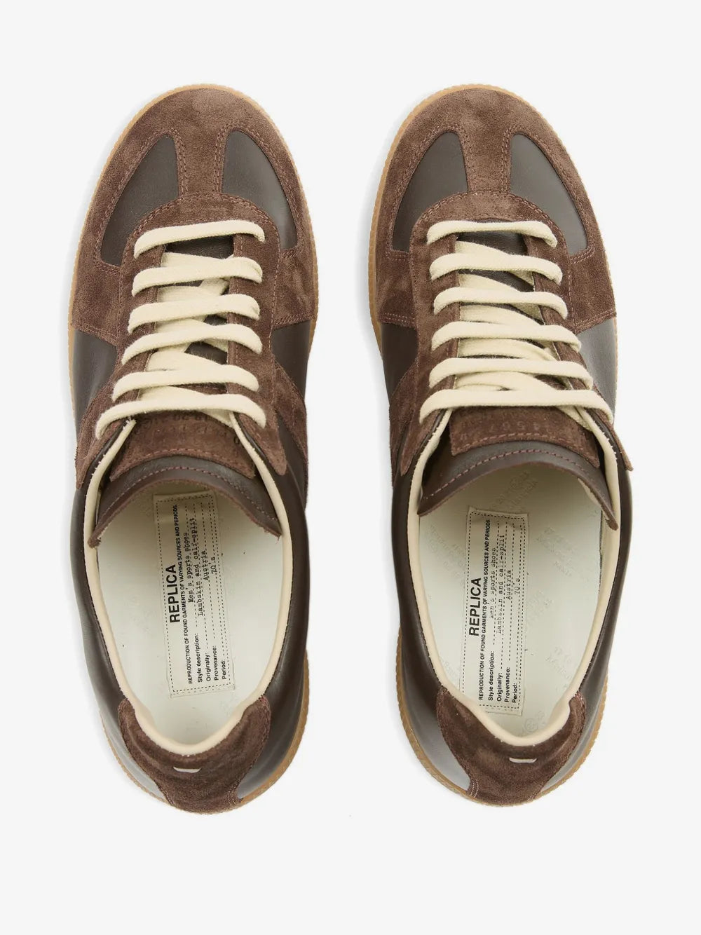 Maison Margiela Replica Low-Top Sneaker Dark Brown/Nutmeg