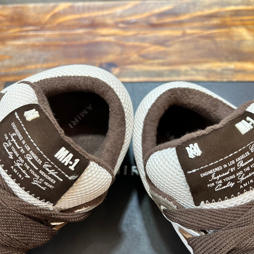 Amiri MA-1 White Brown