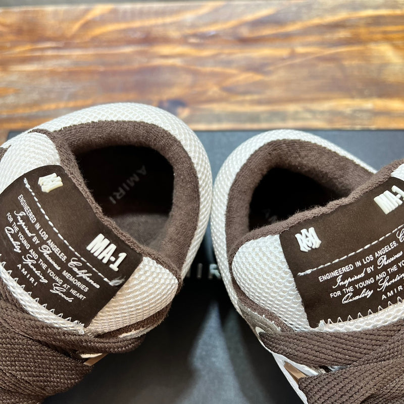 Amiri MA-1 White Brown