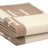 Hermes Blanket  Avalon Ecru .