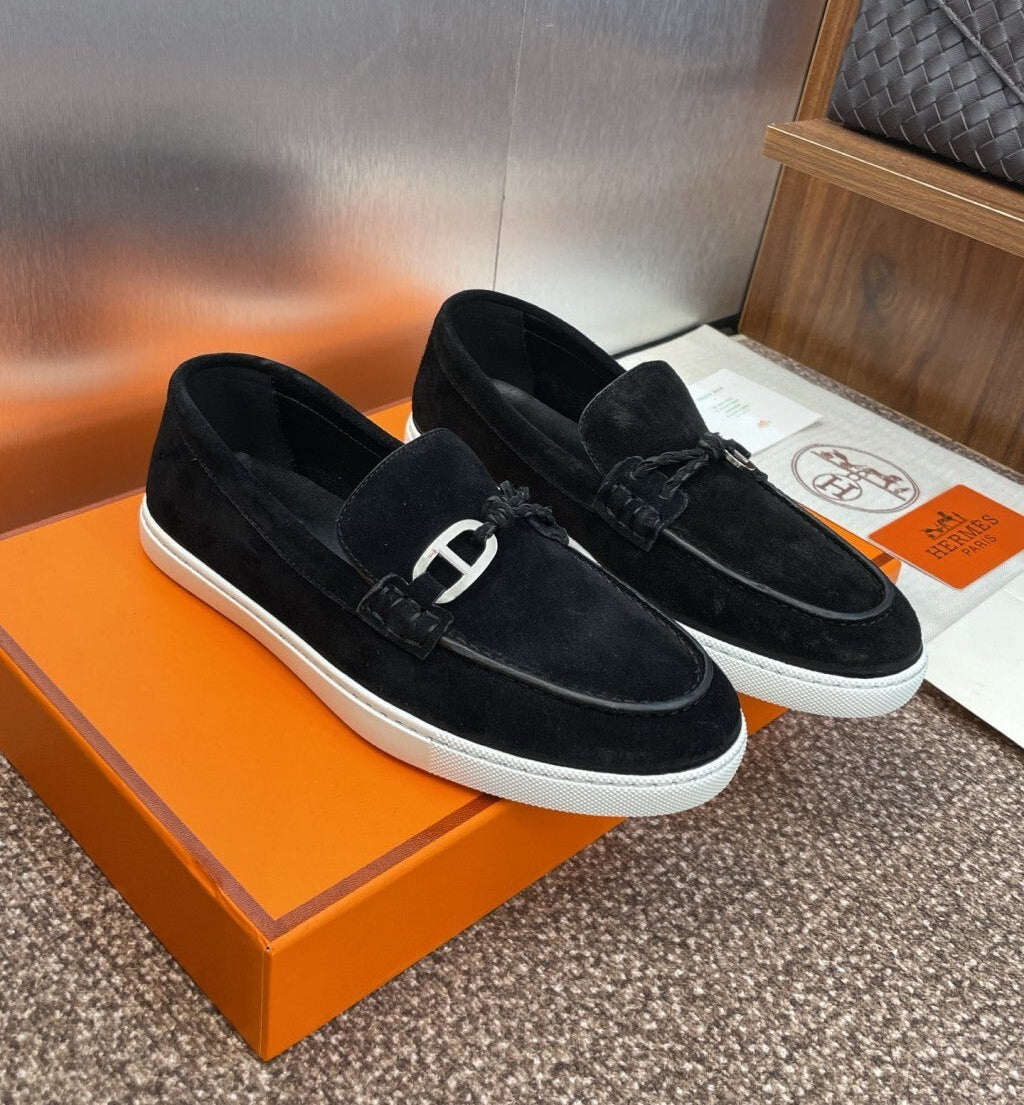HERMES LOAFER Black