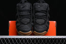 NIKE AIR MORE UPTEMPO LOW BLACK GUM