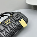 Bolsa Miu Miu Arcadie Matelasse Nappa Leather Bag