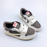 Jordan 1 Retro  x Travis Scott Beige Infantil