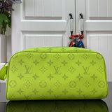 Lv Necessaire  Dopp Kit Neon Yellow
