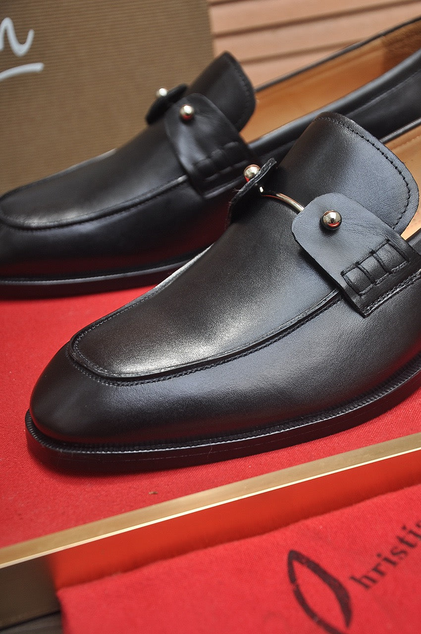 Christian Louboutin Mocassim Chambelimoc  Black .