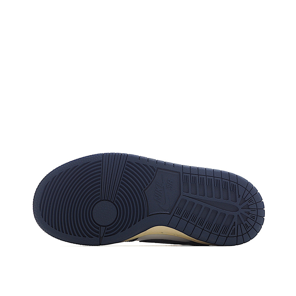 Tênis Nike SB Dunk Low Midnight Navy and White Infantil