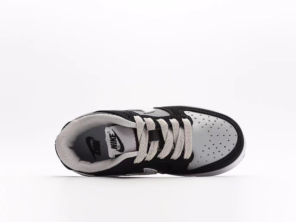 Nike SB Dunk Low  Black White Grey Infantil