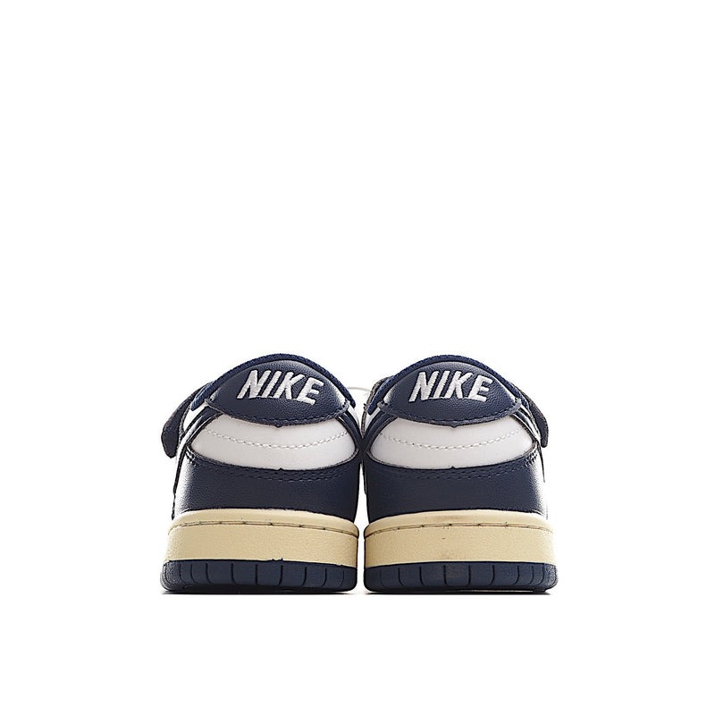 Tênis Nike SB Dunk Low Midnight Navy and White Infantil