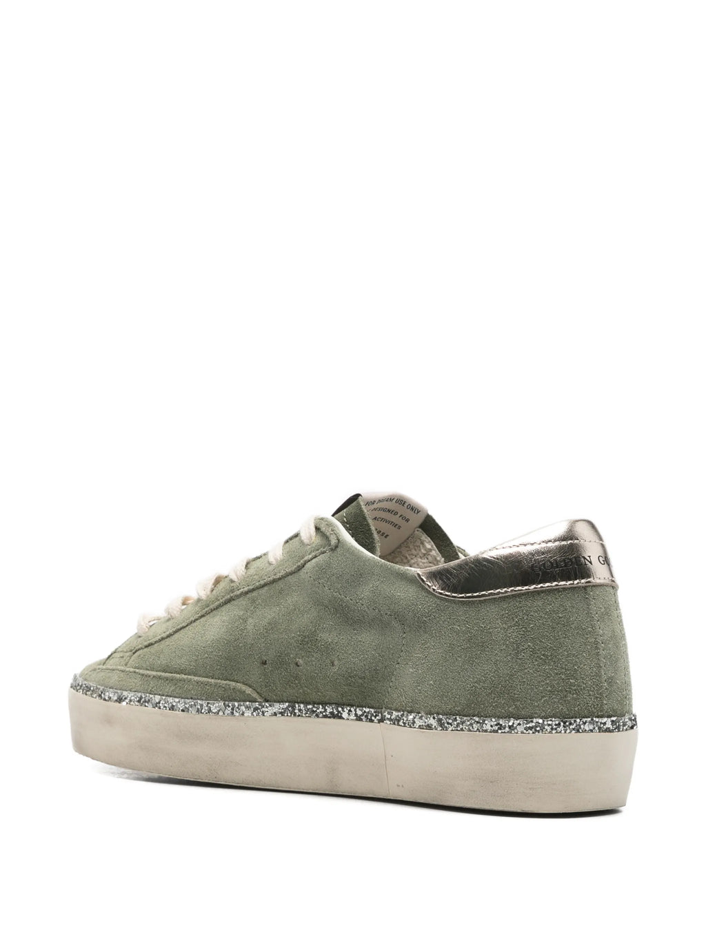 Golden Goose Deluxe Brand Hi Star Glittered Sneakers