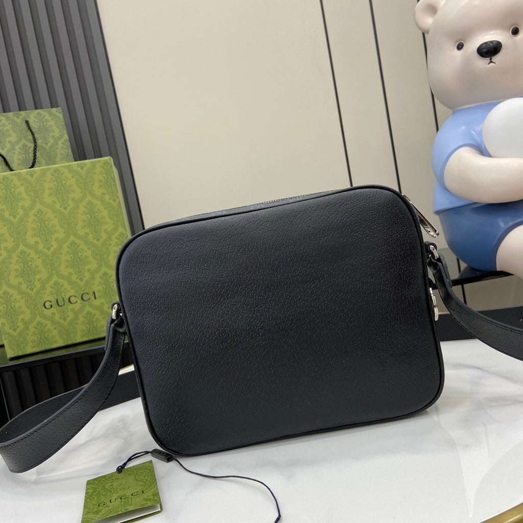 Gucci Small GG Crossbody Bag Black