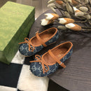 Sapatilha Gucci GG Canvas Azul Infantil