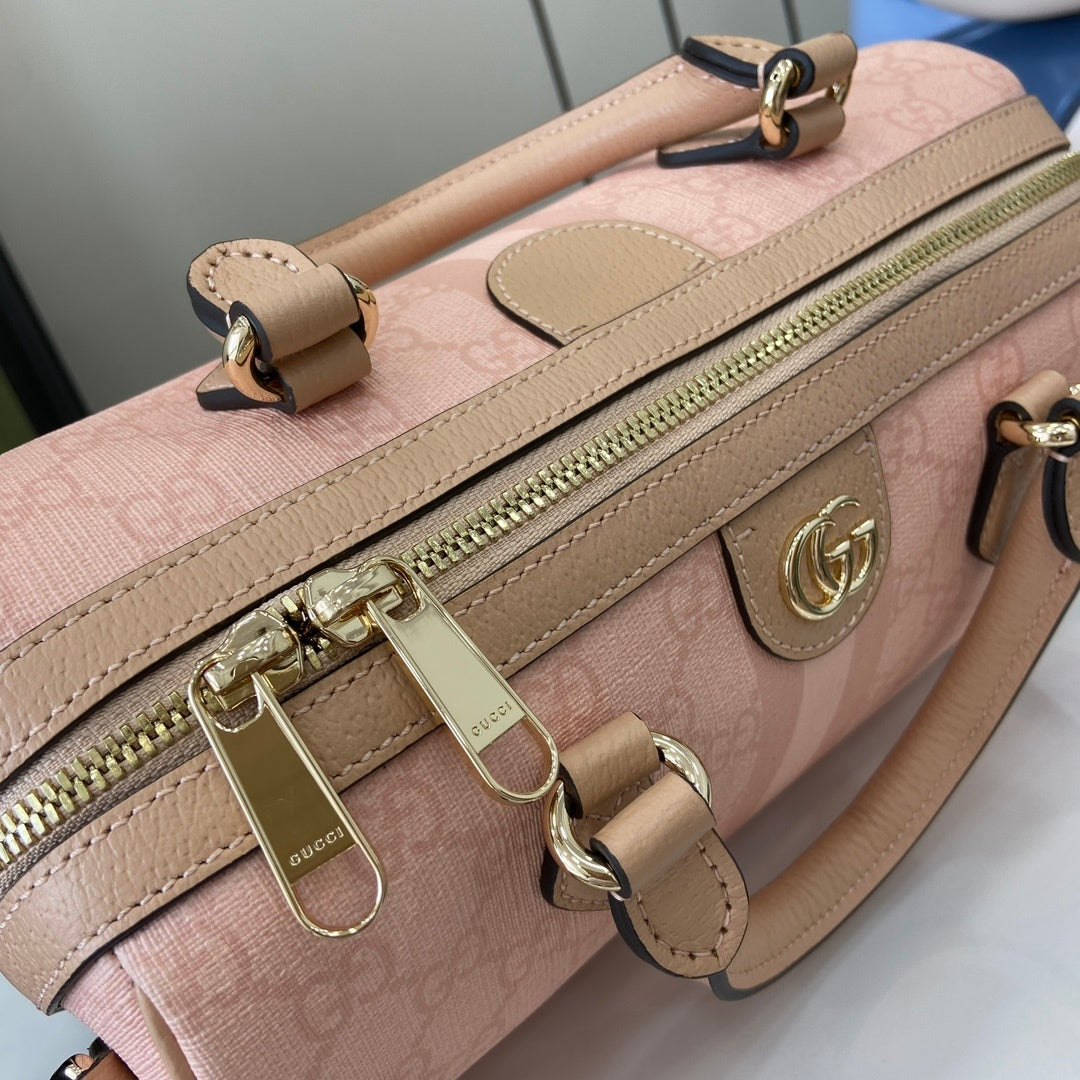 Gucci Ophidia Mini Boston Bag Rose