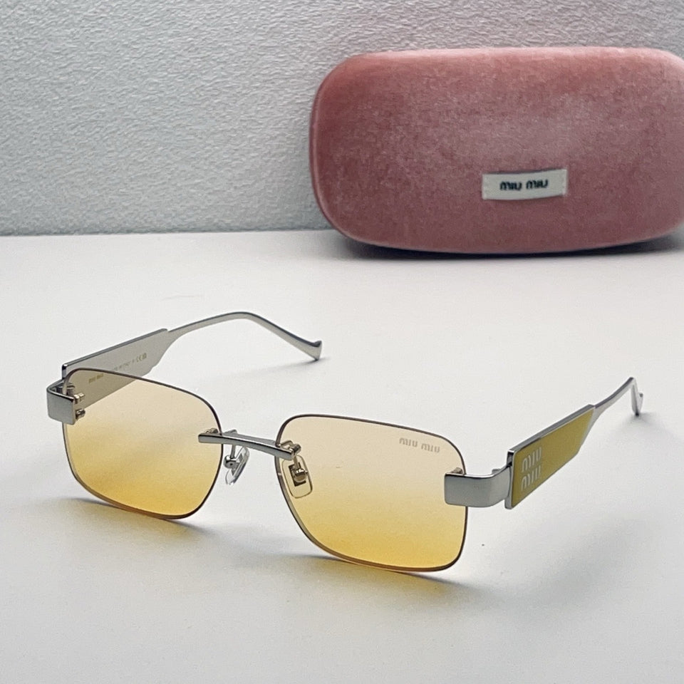 Miu Miu Solar Aura Gold