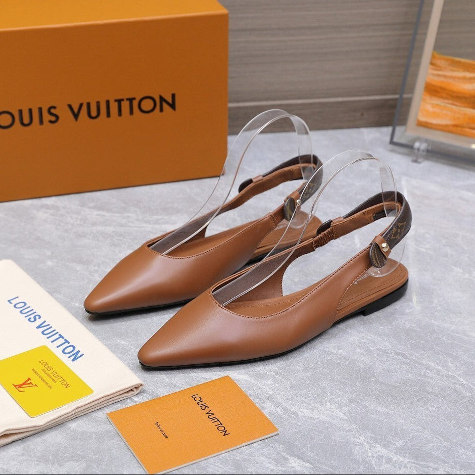Louis Vuitton Ballerina Legacy Slingback Brown