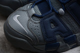 Air More Uptempo Cool Grey Midnight Navy