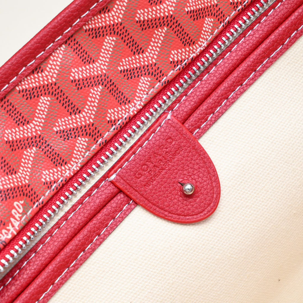 Bag Goyard Saint Louis Tote Red