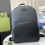 Gucci Medium GG Supreme Backpack Black