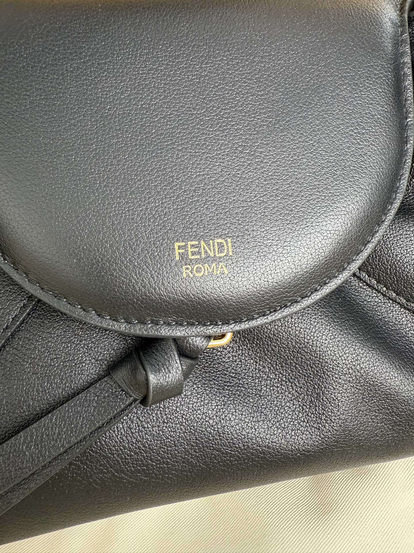 Fendi Spy Roma Bag Black
