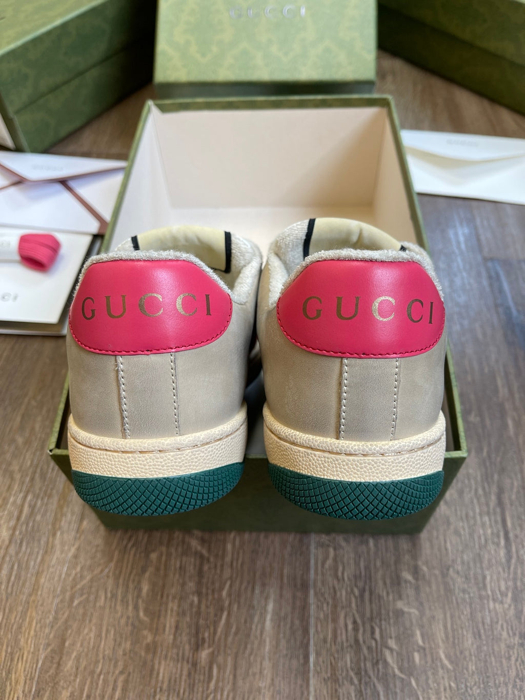 Gucci Screener Butter Leather.