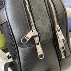 Gucci Medium GG Supreme Backpack Black