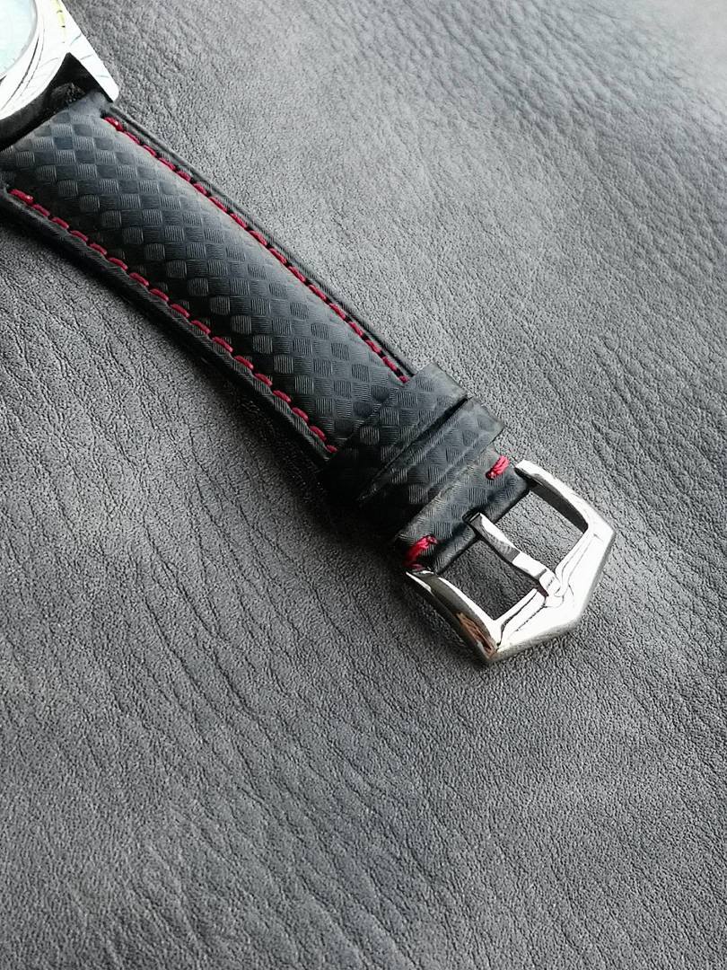 Patek Philippe Calatrava "Ebony" Dark Gray Dial With Red Accents