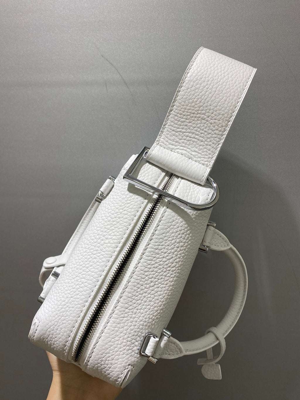 Delvaux Cool Box Nano White