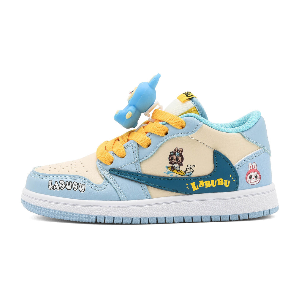 Air Jordan 1 Low x Labubu "Reverse Blue Infantil