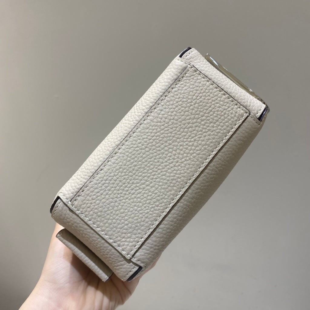 Delvaux Cool Box Nano Off-White