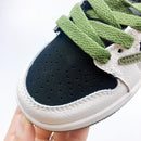 Jordan 1 Retro  x Travis Scott Black and Green Infantil