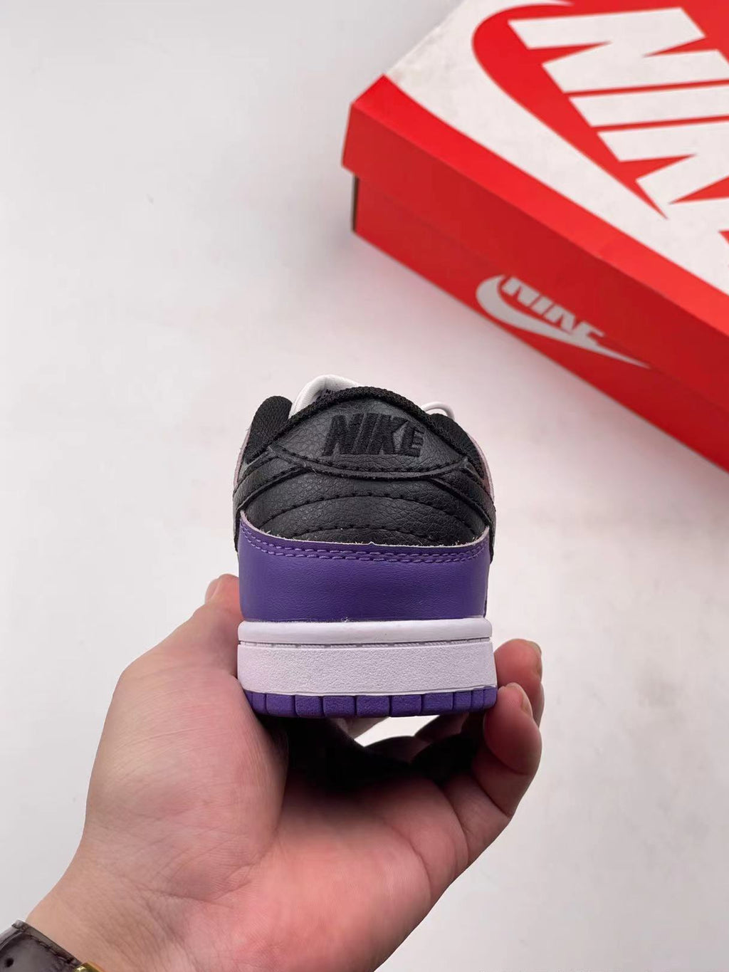 Nike SB Dunk Low Black / Purple Infantil