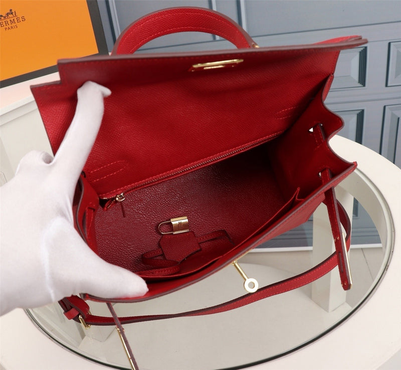 Bolsa Hermes Kelly Red