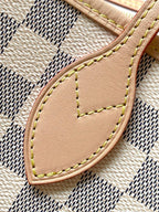 Lv Neverfull Inside Out MM White