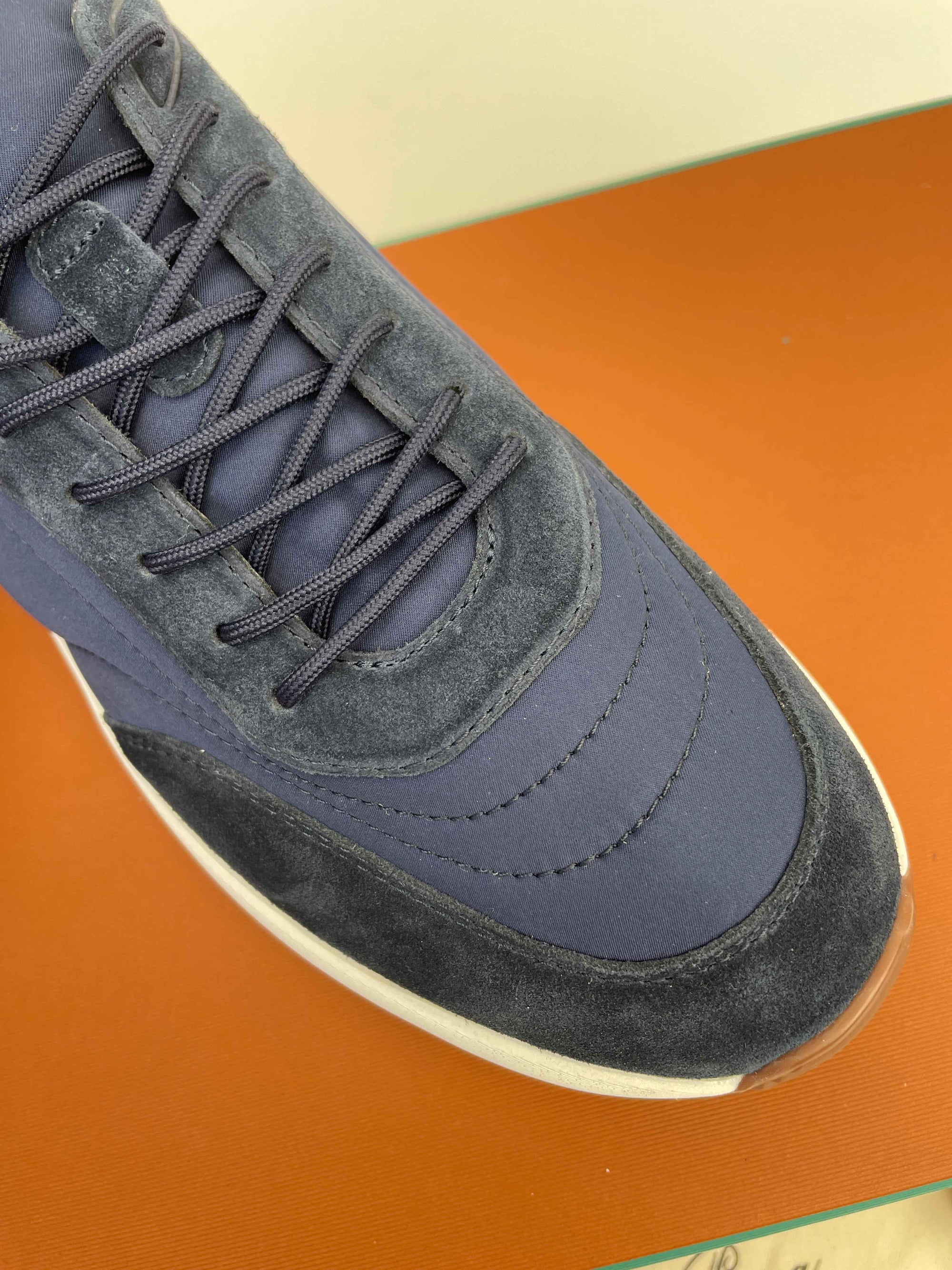 Loro Piana Weekend Walk Evo Tech Navy.