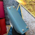 Bolsa Kelly Sellier Mini II Blue Jean (tamanho 20) .
