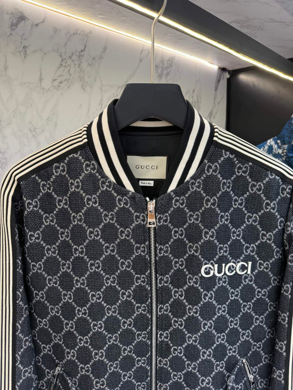 Jaqueta Bomber Gucci GG Supreme