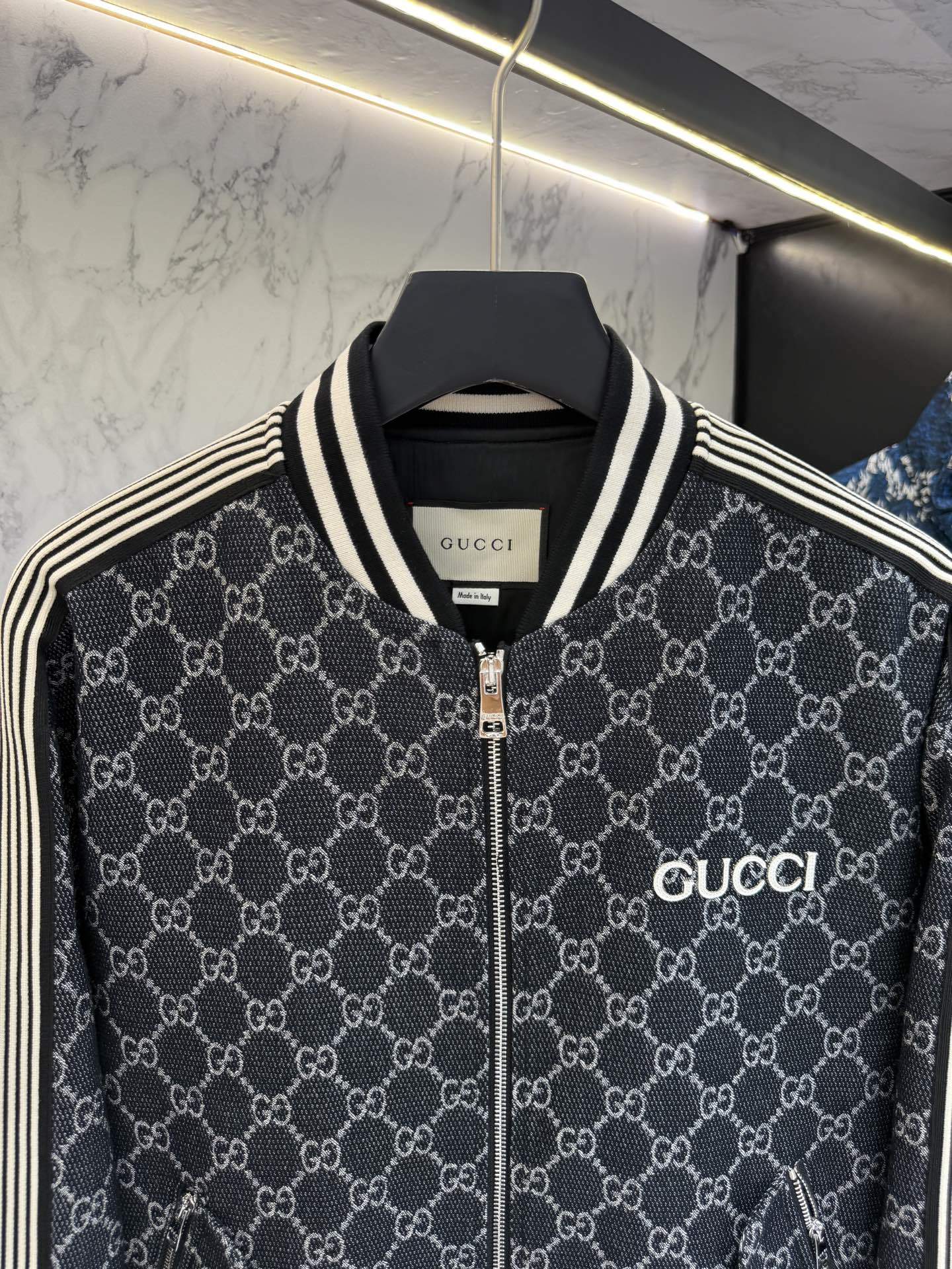 Jaqueta Bomber Gucci GG Supreme