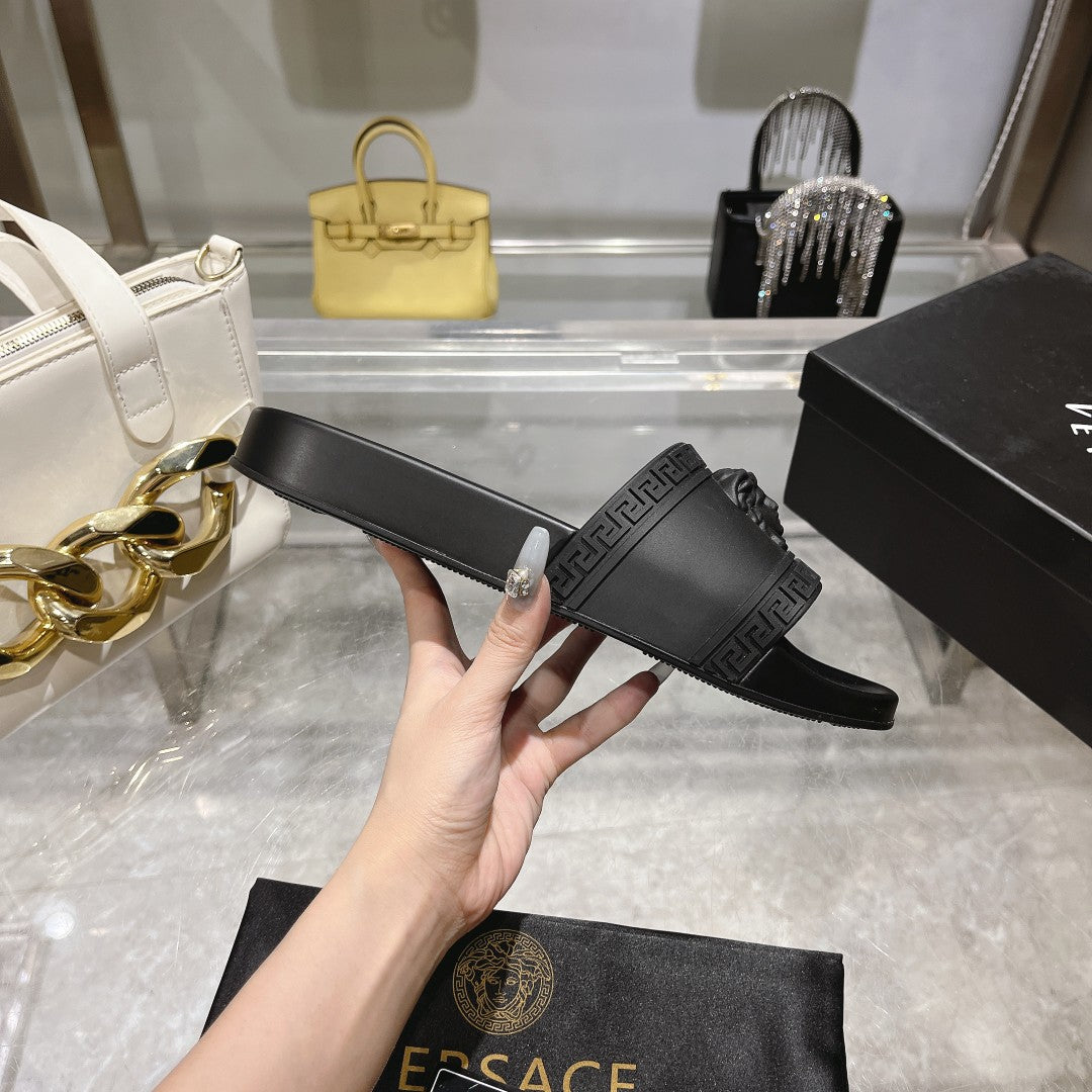 Versace Slide Black