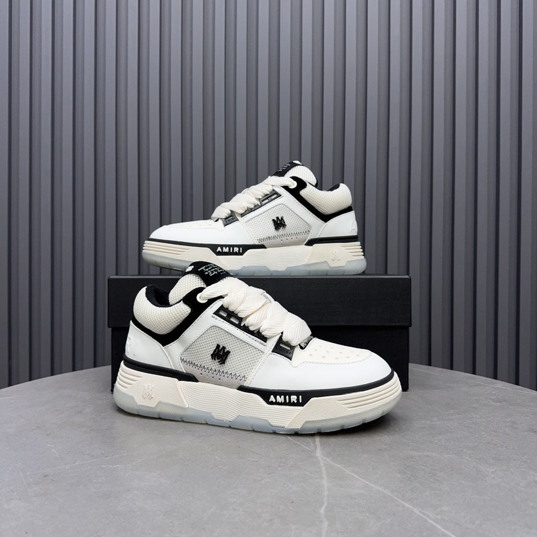Amiri MA-1 White black Alabaster .